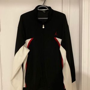 Xl Jordan black and white track jacket